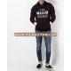 Fashion Latest Design Sweatshirt Knitted Fleece Boys Hooded Men Hoodie