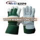 Cow split Leather Safety Gloves